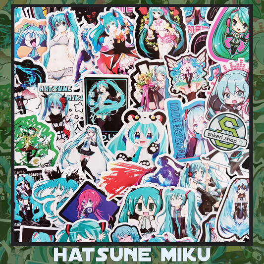 Hatsune Miku 25kom Stikeri