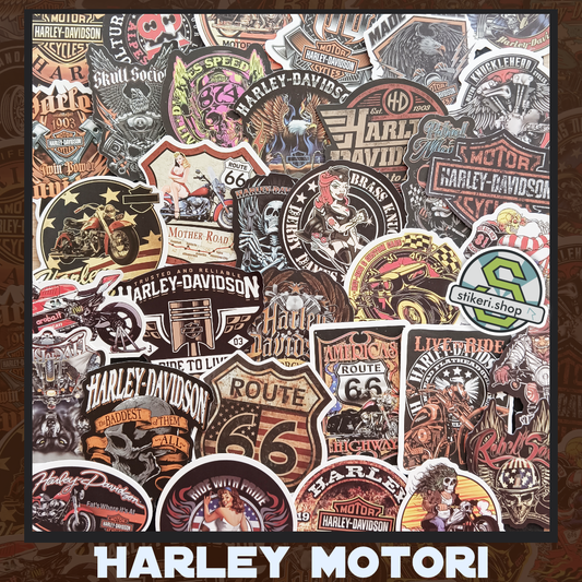 Harley Motori Stikeri