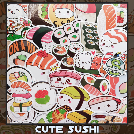 Cute Sushi Stikeri