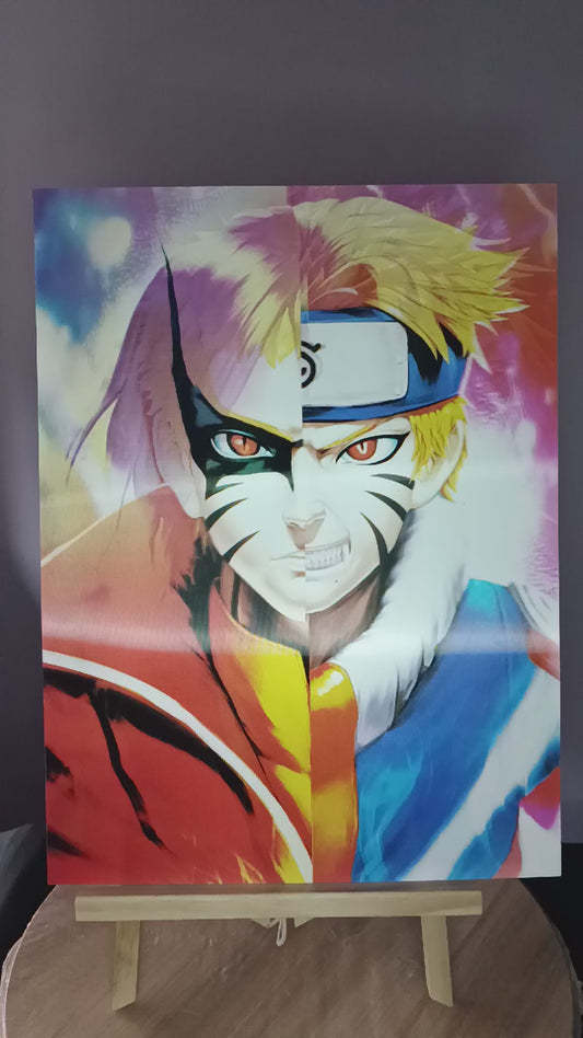 NARUTO X SASUKE 3D Poster